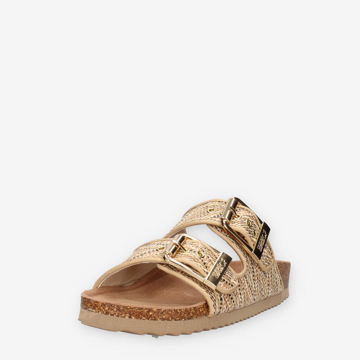 Colors of California HC.BIO609-NAT Sandali scalzati beige da donna