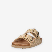 Colors of California HC.BIO609-NAT Sandali scalzati beige da donna