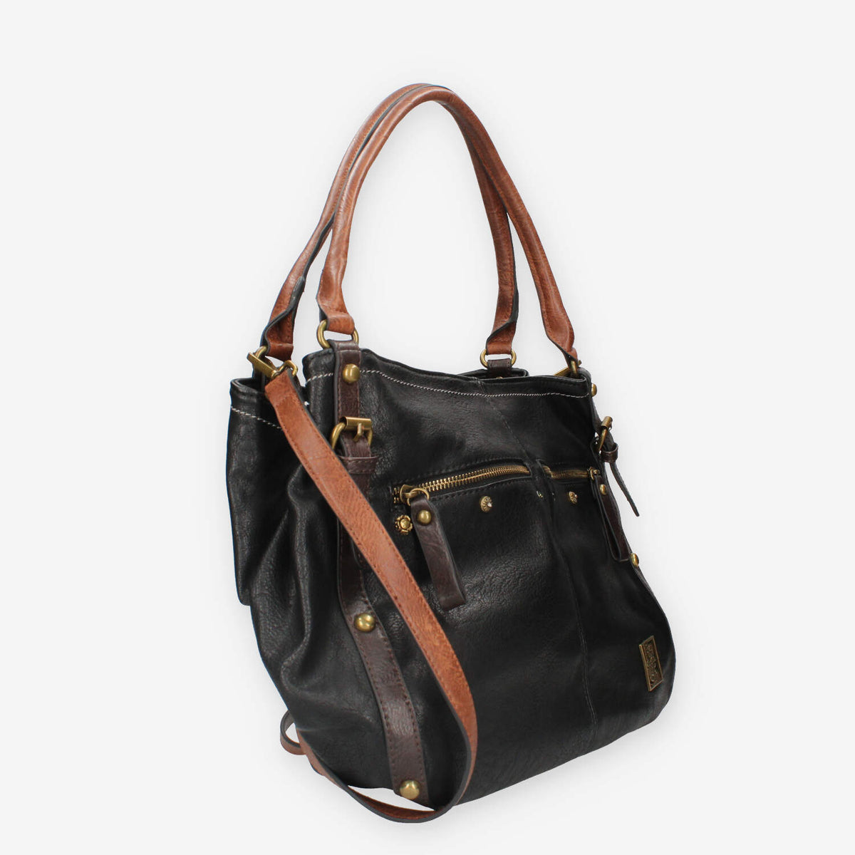 183215-NEGRO Refresh Borsa a spalla nera