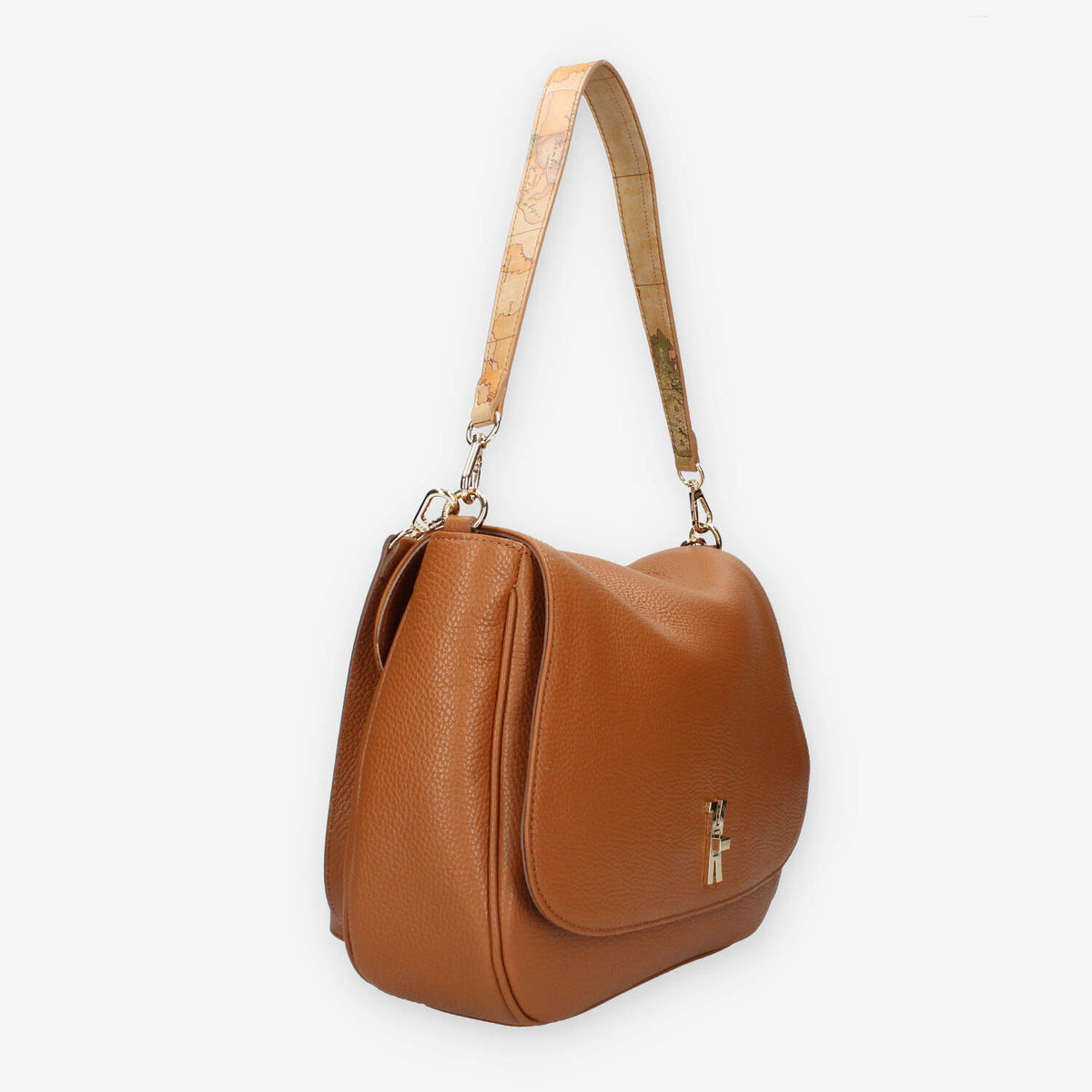 Alviero Martini Prima Classe LLF07-M630-0970 Shoulder Bag with fl