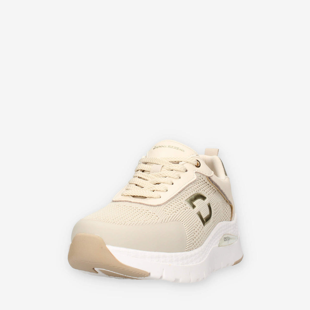 Donna Serena 145671DM-BEIGE-PLAT Sneakers beige e platino da donna