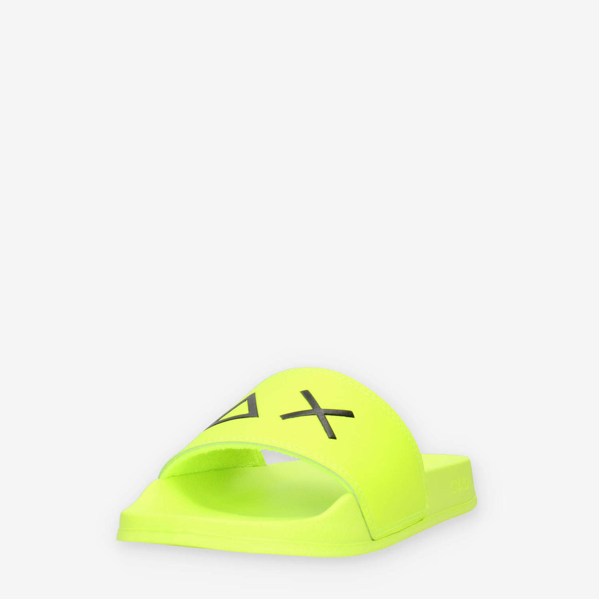 Sun 68 X36310K63GIALLO FLUO BOY'S SLIPPERS LOGO (KID)