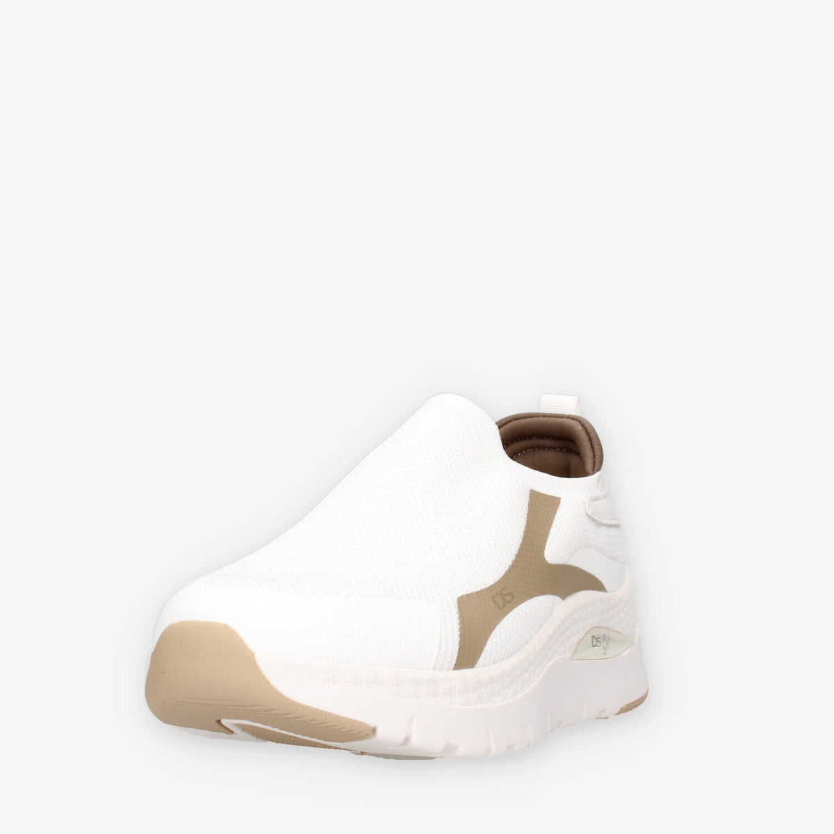 Donna Serena 145672DM-BIANCO-PLAT Slip on bianche da donna