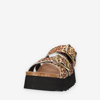 Colors of California HC.BES601-LEO Sandali scalzati leopardati da donna