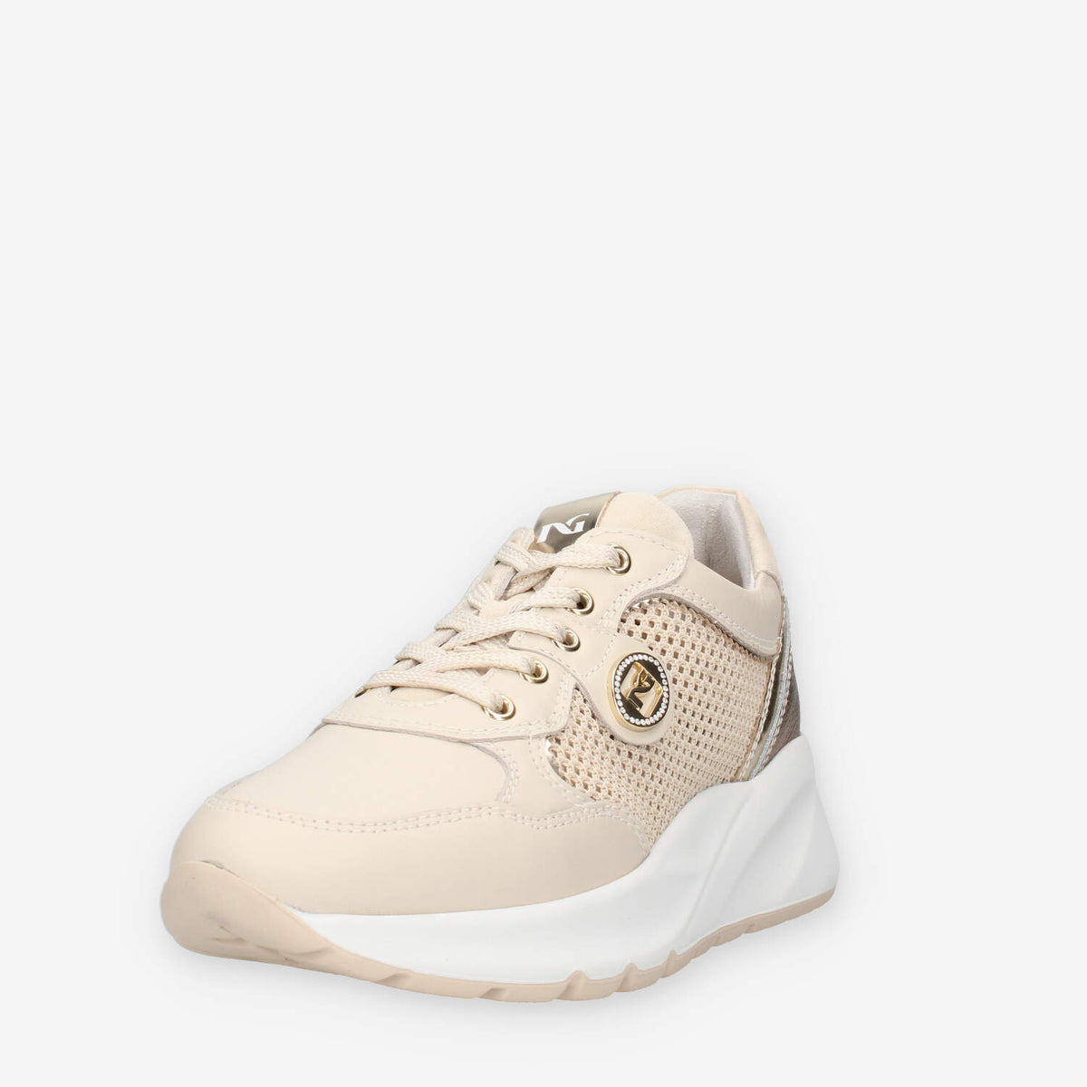 Nero Giardini E615180D-710 Sneakers beige da donna