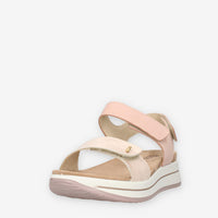 Igi&Co 1174844-CHAMPAGNE/CIPRI Sandali rosa con zeppa