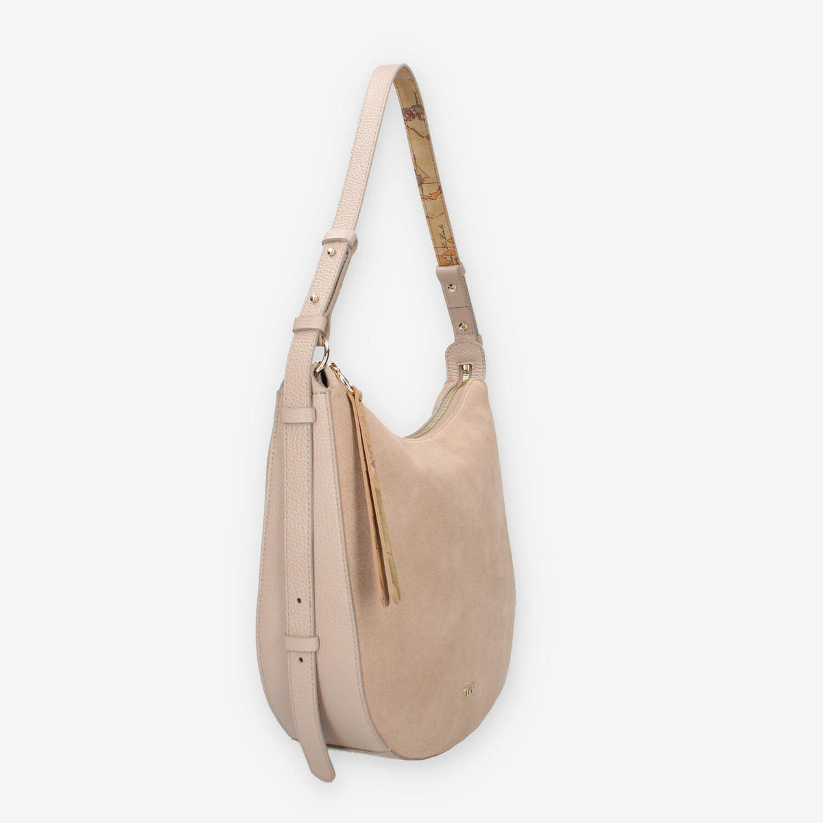 Alviero Martini Prima Classe LLD69-8646-0067 Borsa a spalla taupe e Geo Classic