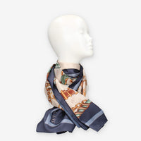 Guess AW5444-POL01-BLU KEFIAH 120X120