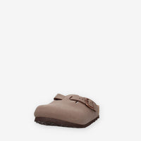 Birkenstock 1030809 Boston Kids BS Sabot mocca da bimbi (calzata stretta)