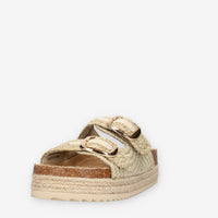 Refresh 172720-HIELO Sandali scalzati beige da donna