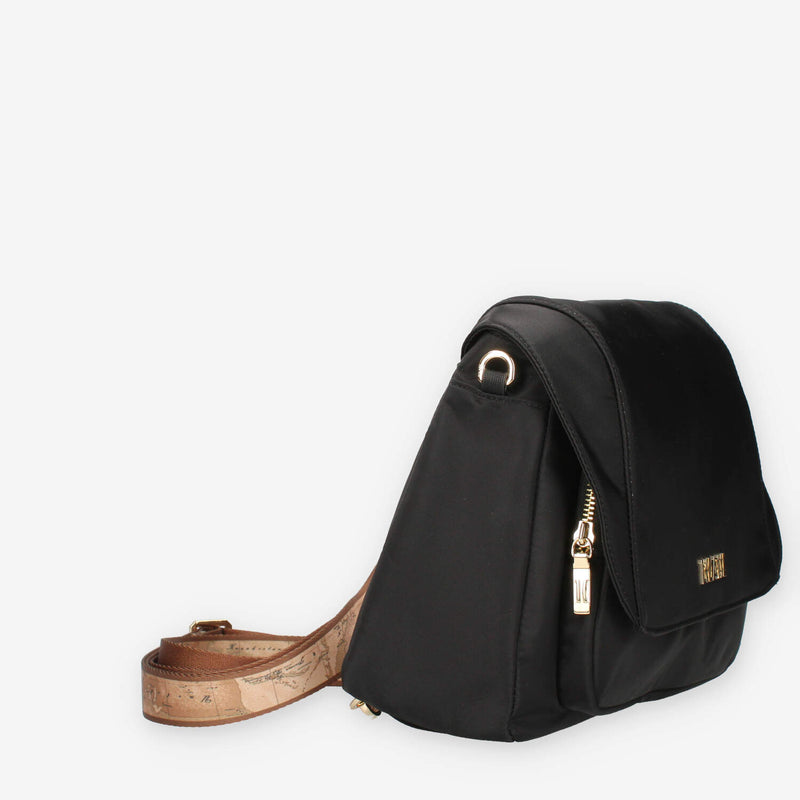 Alviero Martini Prima Classe LLD20-9762-0001 Borsa a tracolla nera e Geo Classic