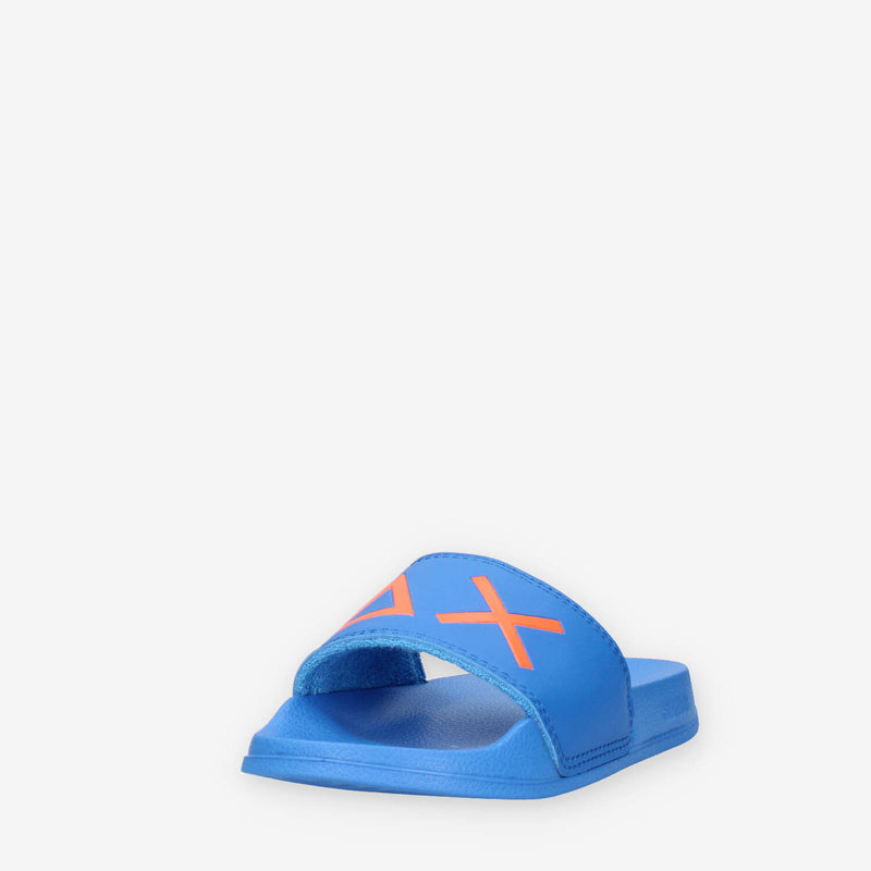 Sun 68 Boy's Slippers Logo blue royal