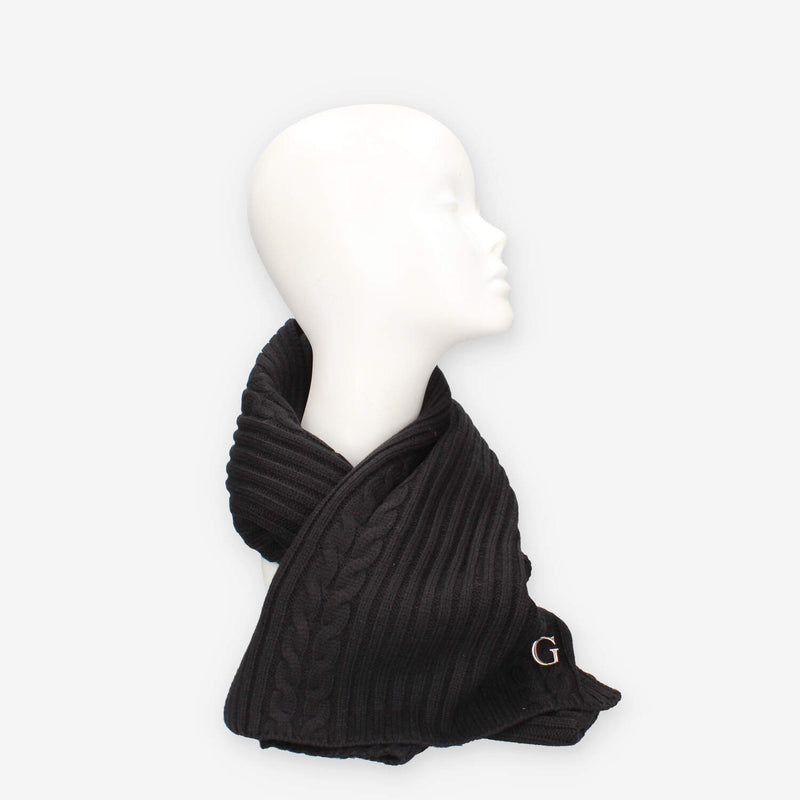 Guess AW5383-POL03-BLA KNITTED SCARF