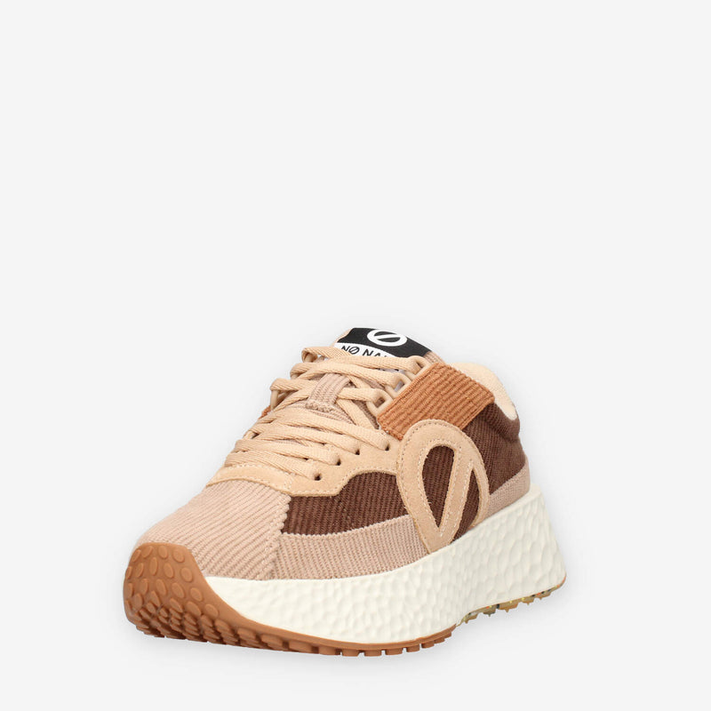 No Name KNVC-DD04-DN Carter Sneakers beige da donna