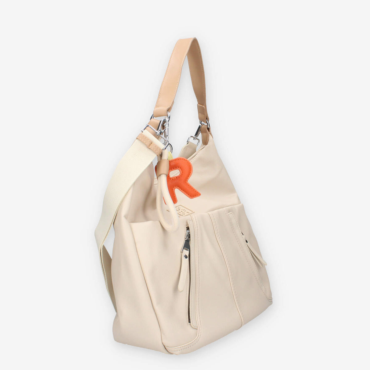 Refresh 183256-BEIGE Borsa a spalla beige