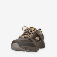 Skechers 237386-STBR Relaxed Fit: Oak Canyon - Rydell Sneakers grigie e marroni da uomo