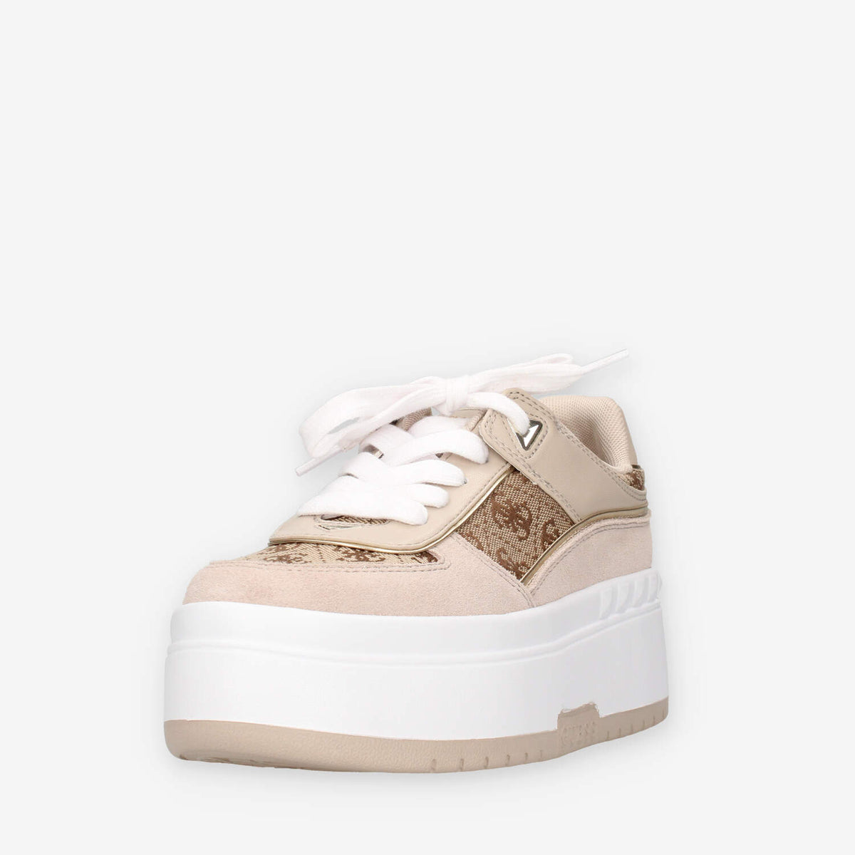 Guess FLPR2D-FAL12-BEIBR RIDGEE2 Sneakers beige da donna