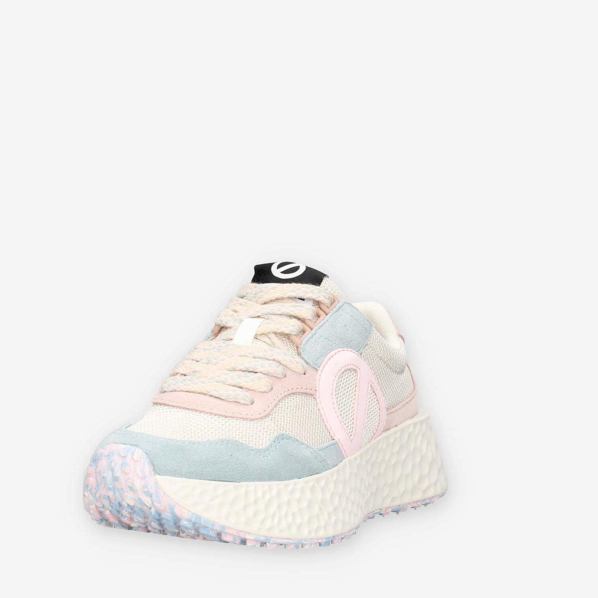 No Name NNVE-KSDS-64 CARTER JOGGER W Sneakers azzurre e rosa da donna