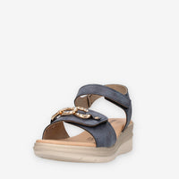 Valleverde 55566-BLU Sandali blu da donna