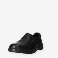 36822-NERO Valleverde Slip on nere da uomo