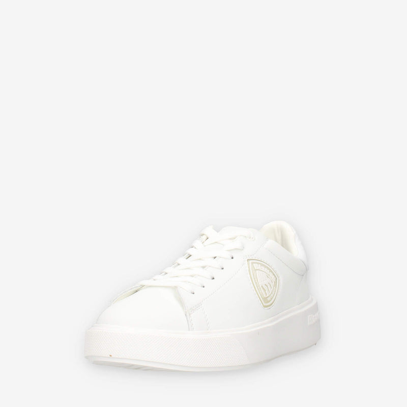 Blauer F5BUCK07/LEA-WHI Sneakers bianche da uomo