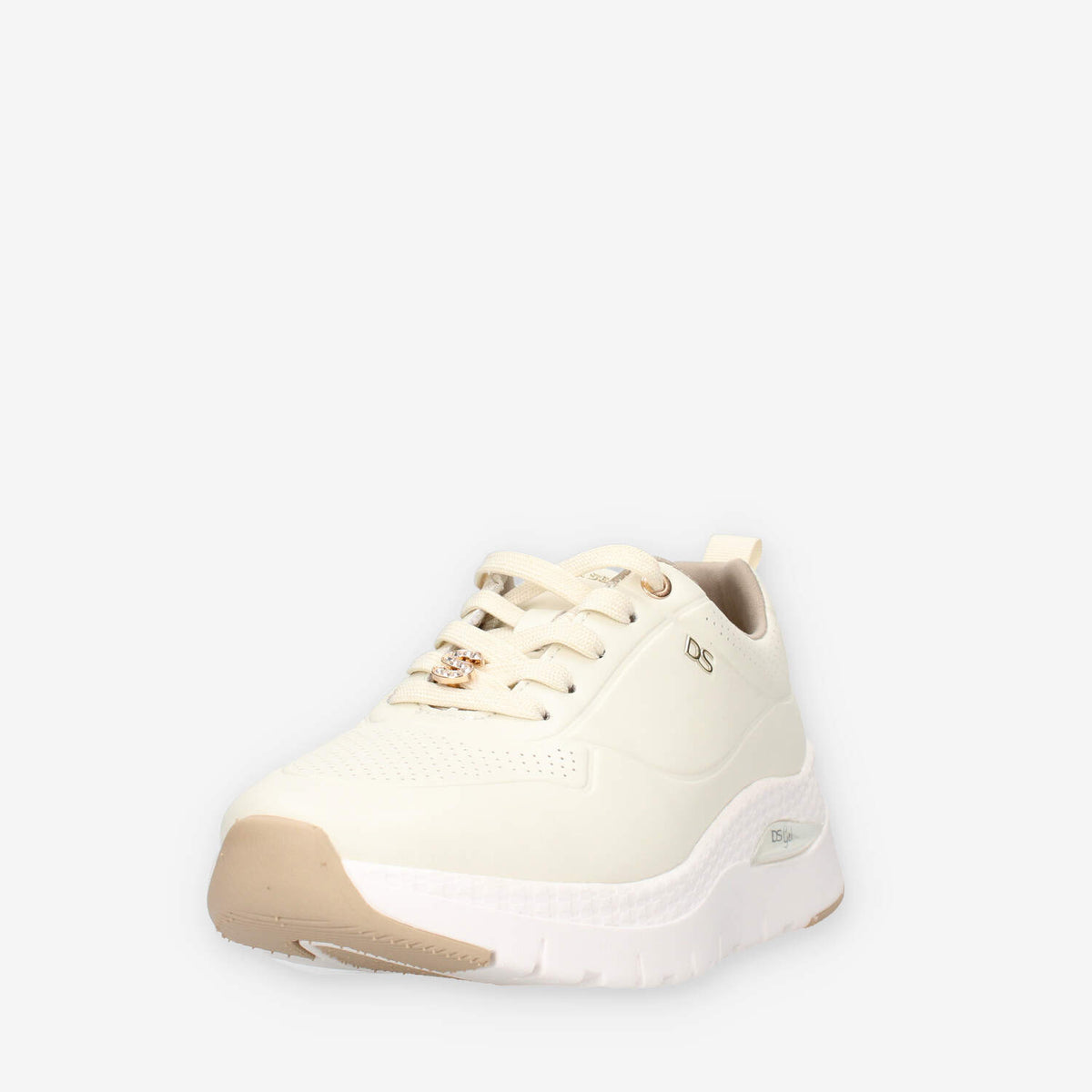 Donna Serena 145725DM-LT-BEIGE-Sneakers beige da donna
