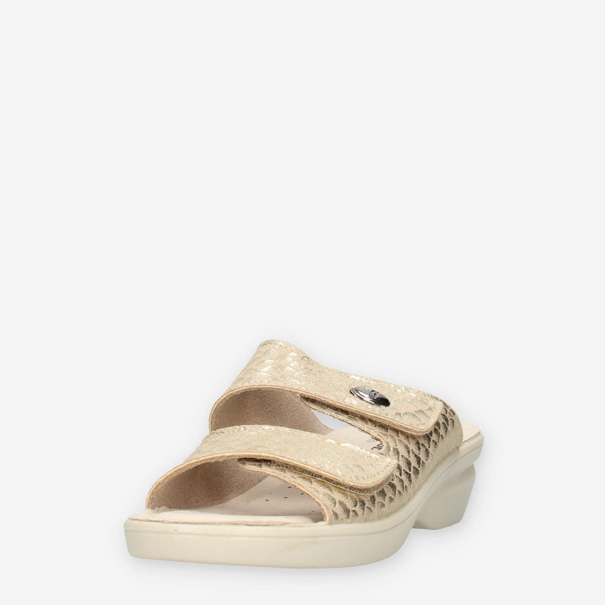 Valleverde 25312B-ORO Ciabatte oro da donna