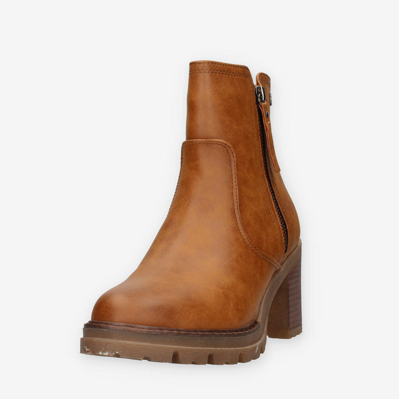 Refresh 172970-CAMEL BOTIN Stivaletti camel da donna