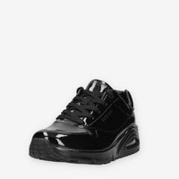 177142-BBK Skechers Uno - Shiny One Sneakers nere lucide