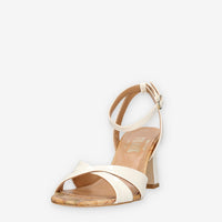 Alviero Martini Prima Classe Z1442-8261-0905 Sandali da donna avorio e Geo Classic