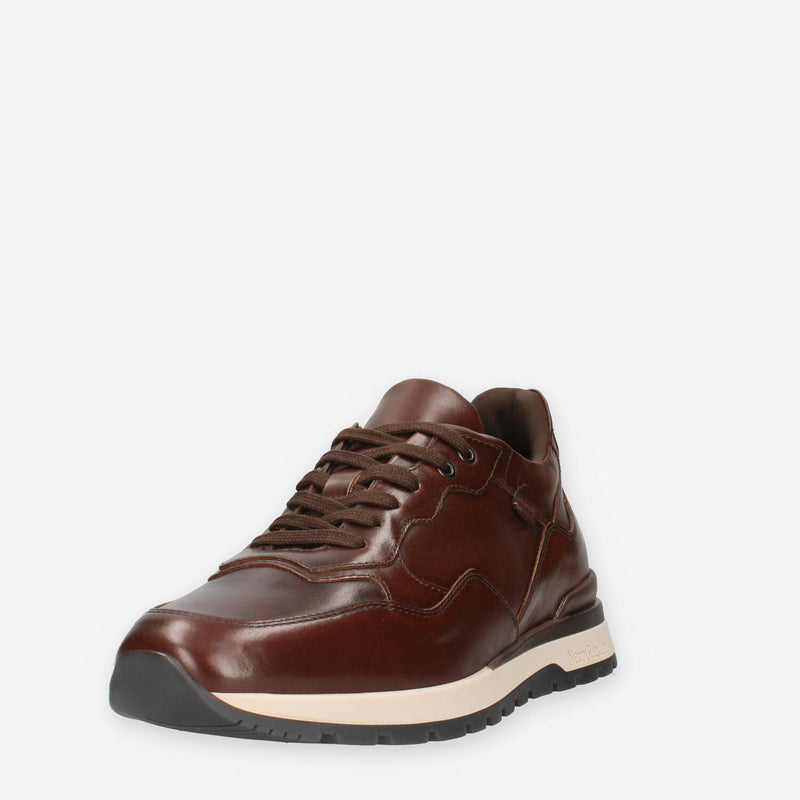 I400413U-412 Nero Giardini Sneakers marroni da uomo