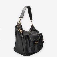 Refresh 183341-NEGRO BOLSO Borsa a spalla nero da donna