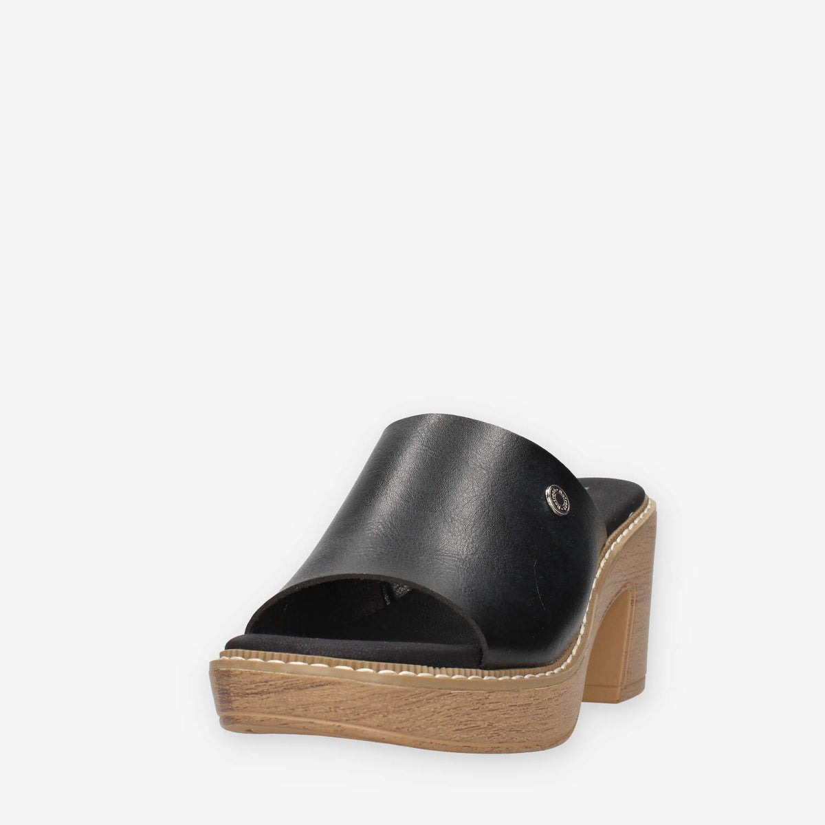Refresh 175172-NEGRO Sandali scalzati neri da donna