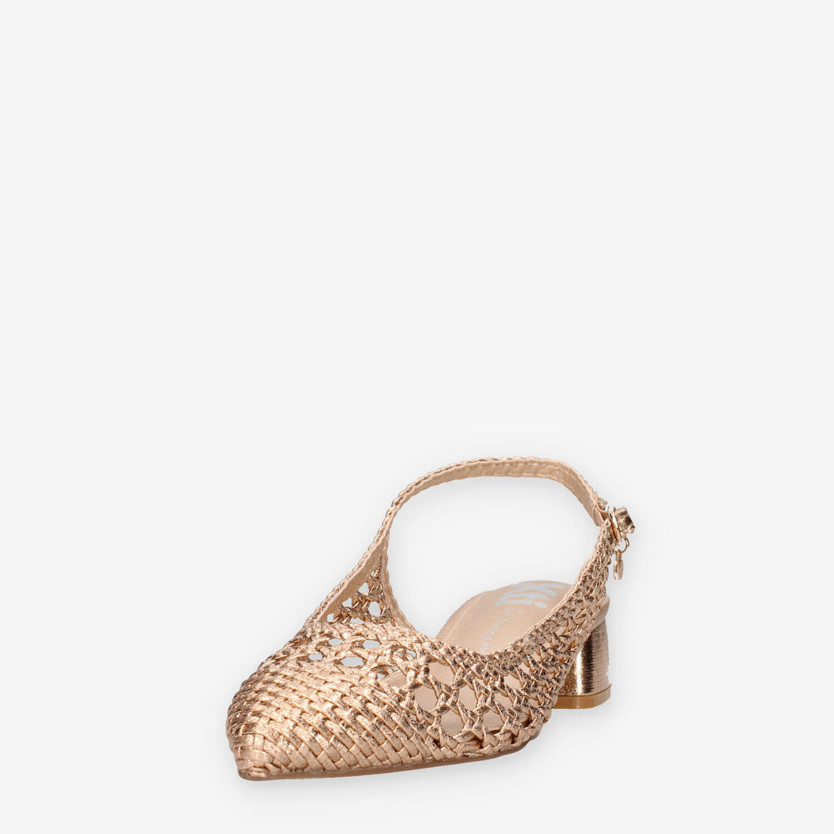 Xti Tentations 145430-NUDE Dècolletè oro rosa con tacco