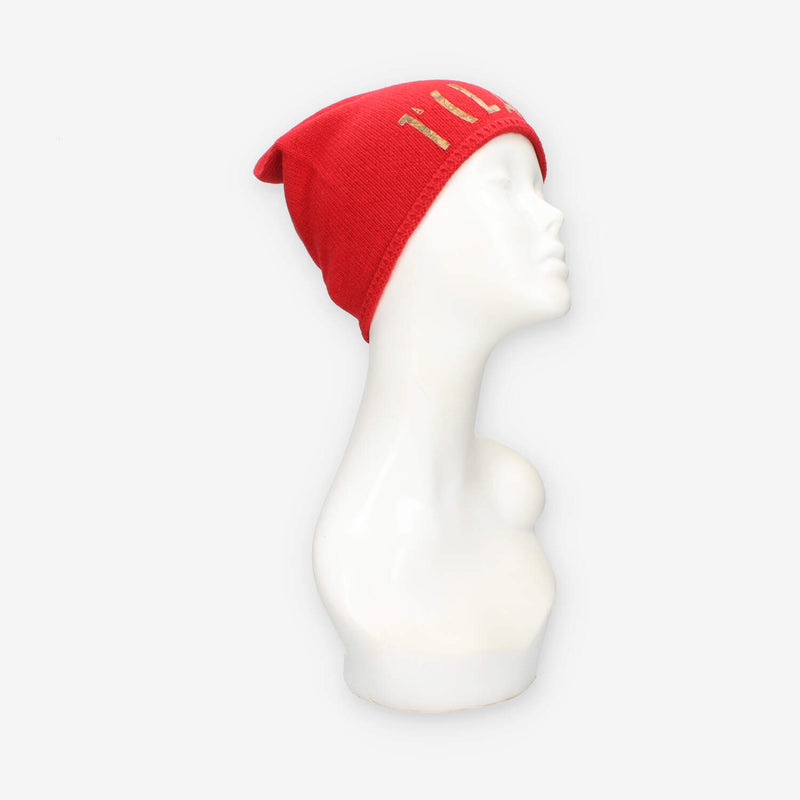 Alviero Martini Prima Classe KC041-1698-0349 Cappello rosso con logo Geo Classic