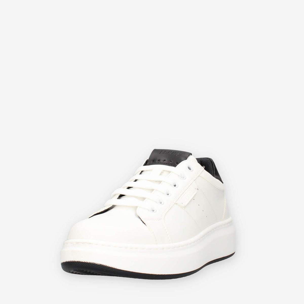 Ferre FU-190-WHITE-BLACK Sneakers bianche e nere da uomo