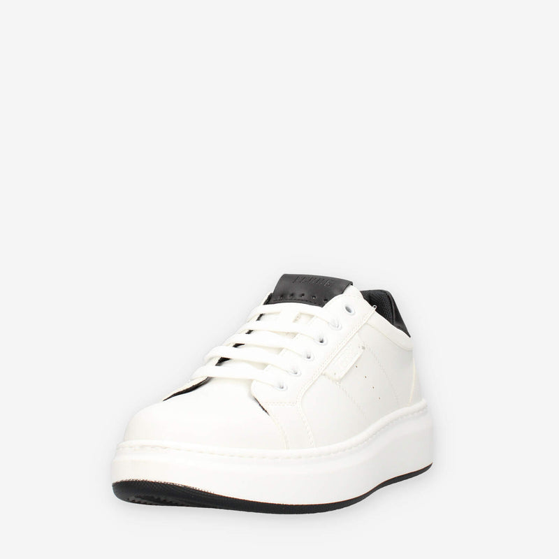 Ferre FU-190-WHITE-BLACK Sneakers bianche e nere da uomo