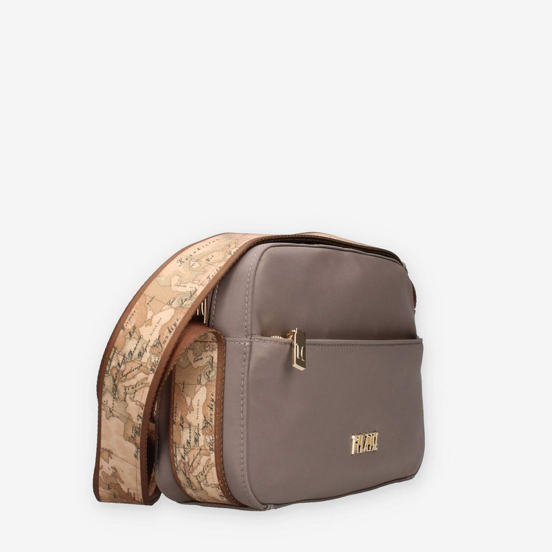 Alviero Martini Prima Classe LGZ70-9762-0590 Borsa a tracolla Ocean Nylon tortora e Geo Classic