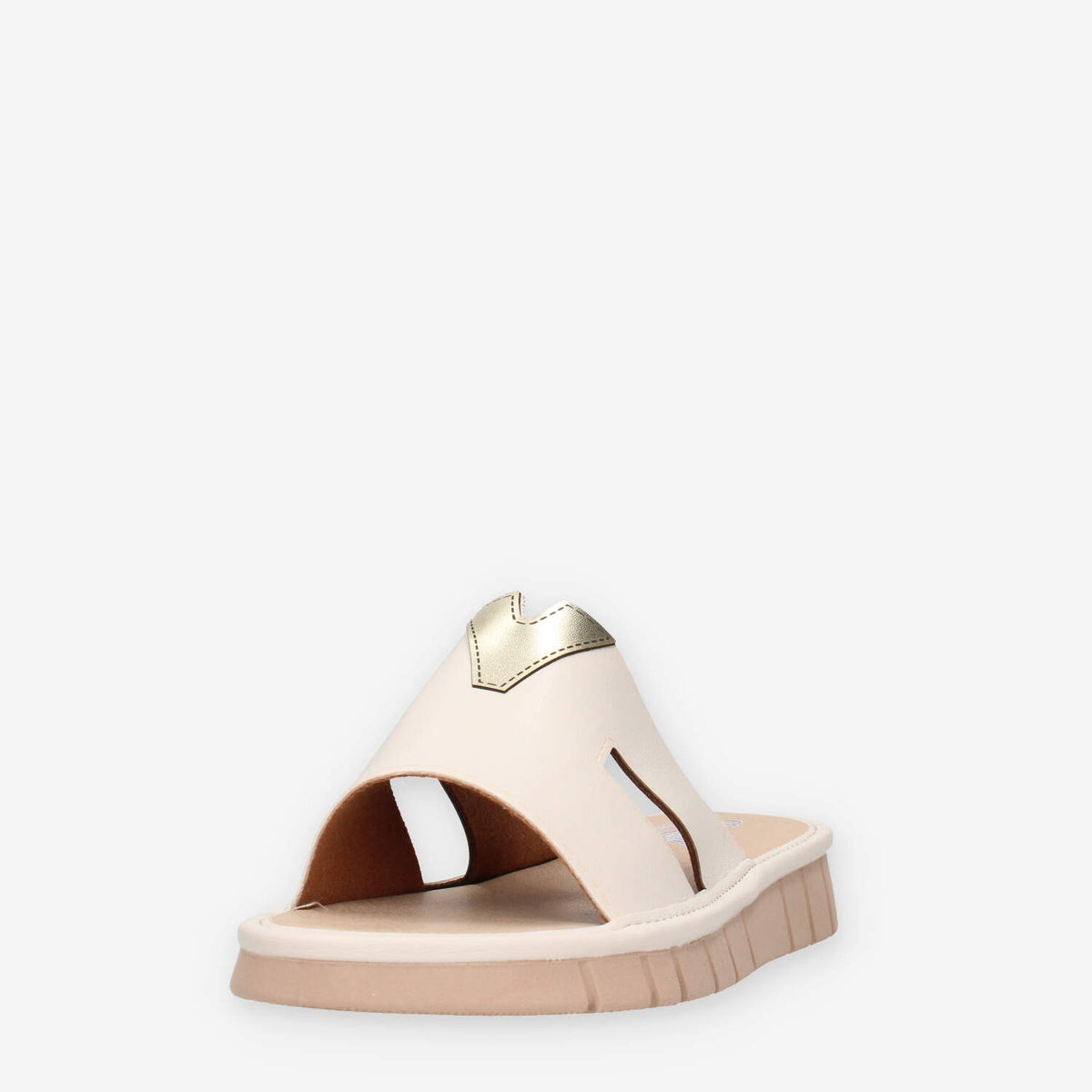 Clia Walk SUMMER24-BIANCO Ciabatte beige da donna