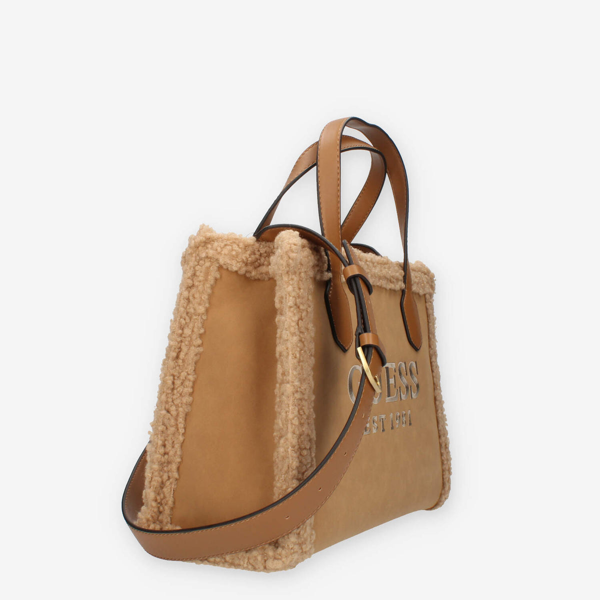 Guess Silvana Borsa a mano cognac