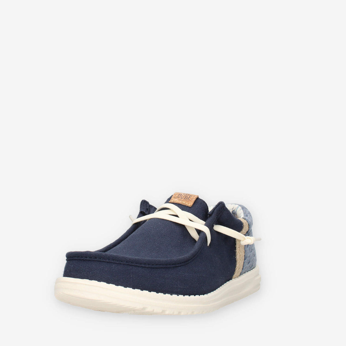 Hey Dude HD.45184-4UX Wally Funk Summer Stitch Slip on blu da uomo