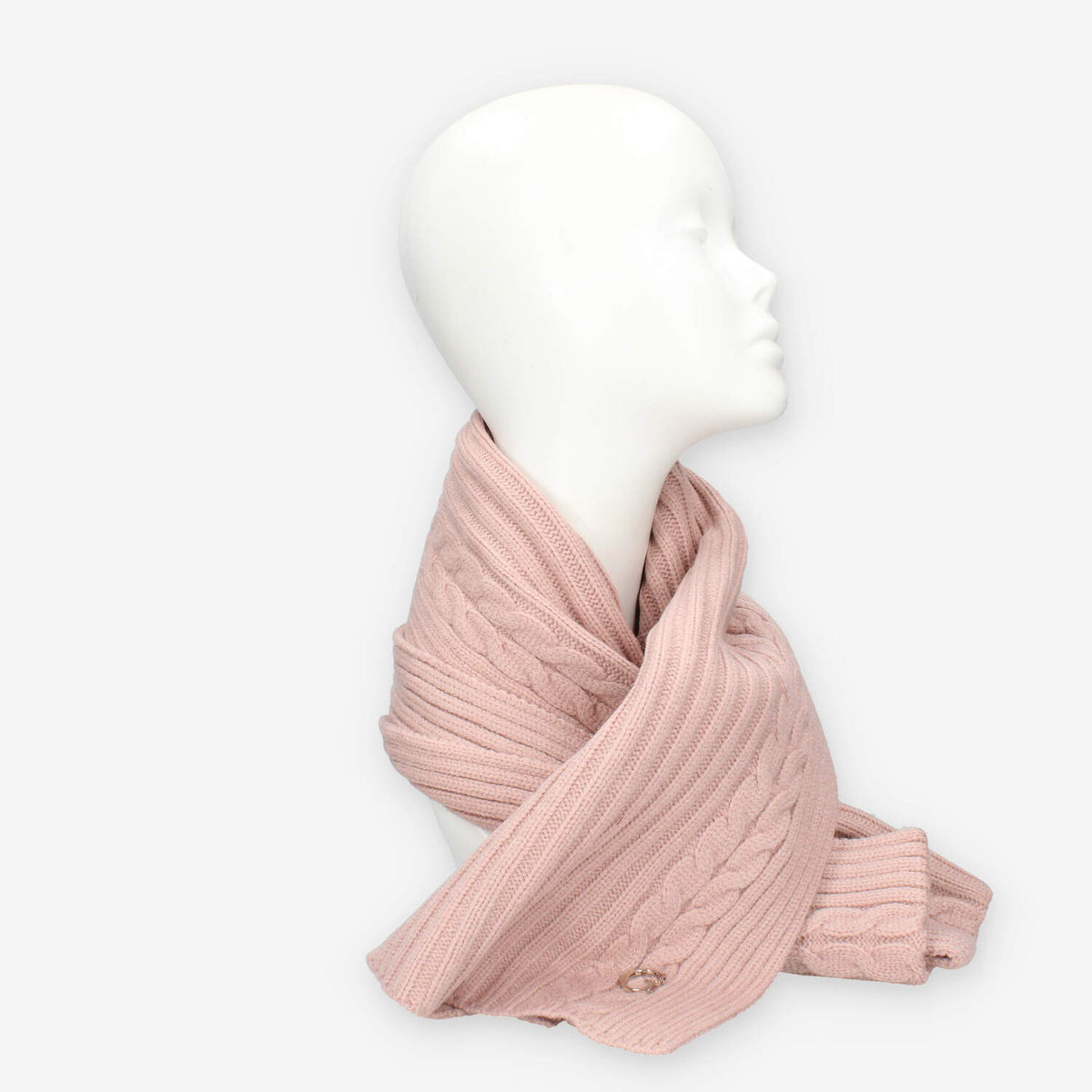 Guess AW5383-POL03-ROS KNITTED SCARF