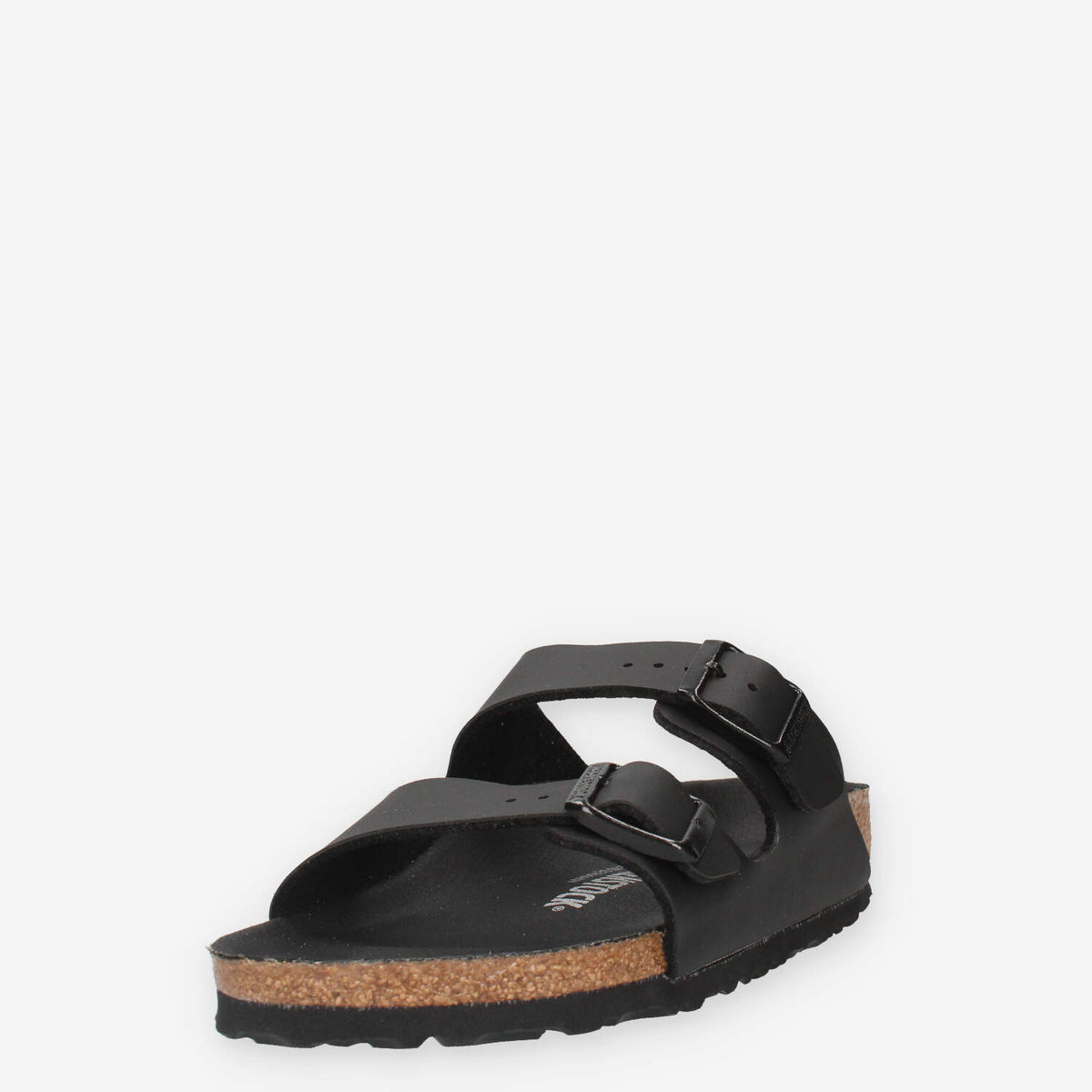 1019069-TRIPLES-BLACK Birkenstock Arizona BS Sandali scalzati bassi neri (calzata stretta)