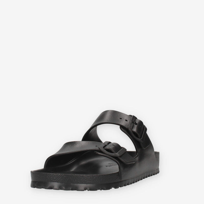 0129421-BLACK Birkenstock Arizona Eva Sandali scalzati neri (calzata regolare)