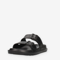 Refresh 175553-NEGRO Sandali scalzati neri da uomo