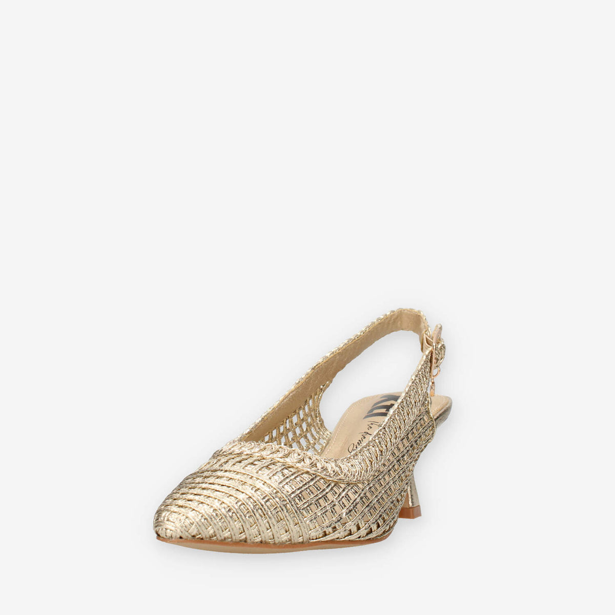 Xti Tentations 145432-ORO Dècolletè platino con tacco