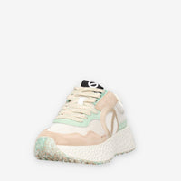 No Name NNVE-KSDS-A4 CARTER JOGGER W Sneakers beige e verdi da donna