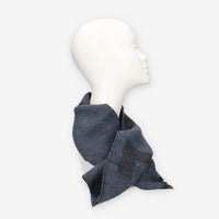 Alviero Martini Prima Classe KS565-1749-0149 Sciarpa rettangolare blu lapis