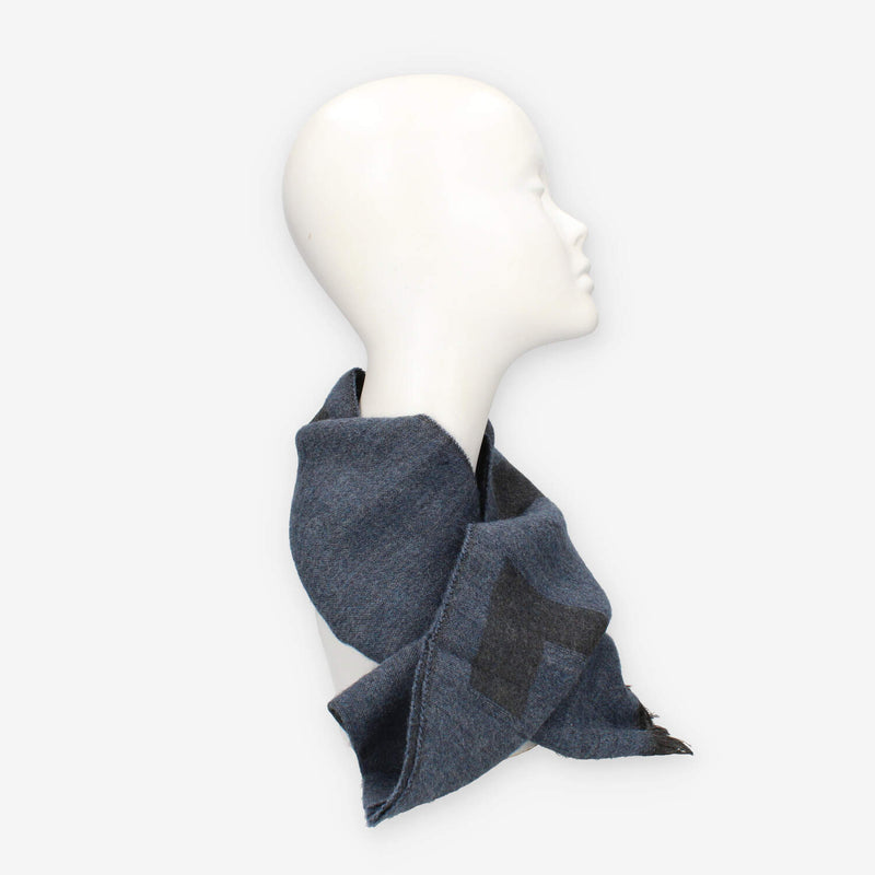 Alviero Martini Prima Classe KS565-1749-0149 Sciarpa rettangolare blu lapis