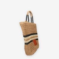 Vivienne D VBB288.BEIGE Borsa a spalla in paglia beige